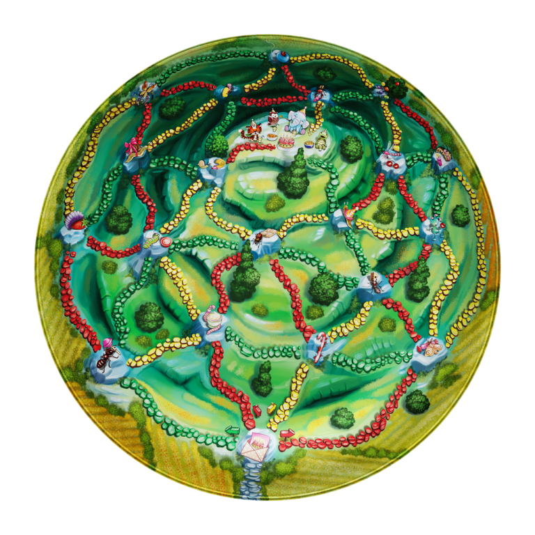 Playte Adventure - צלחת משחק במעלה ההר