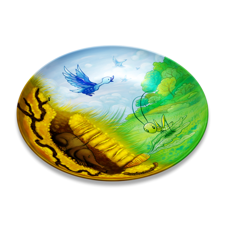 Playte Tiny - צלחת משחק פיקניק בגינה